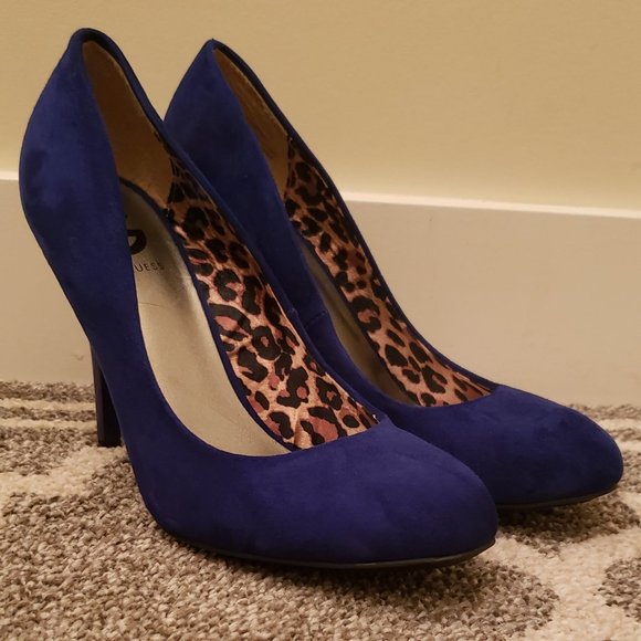 Blue G By Guess High Heels Size 8 - Picture 1 of 5